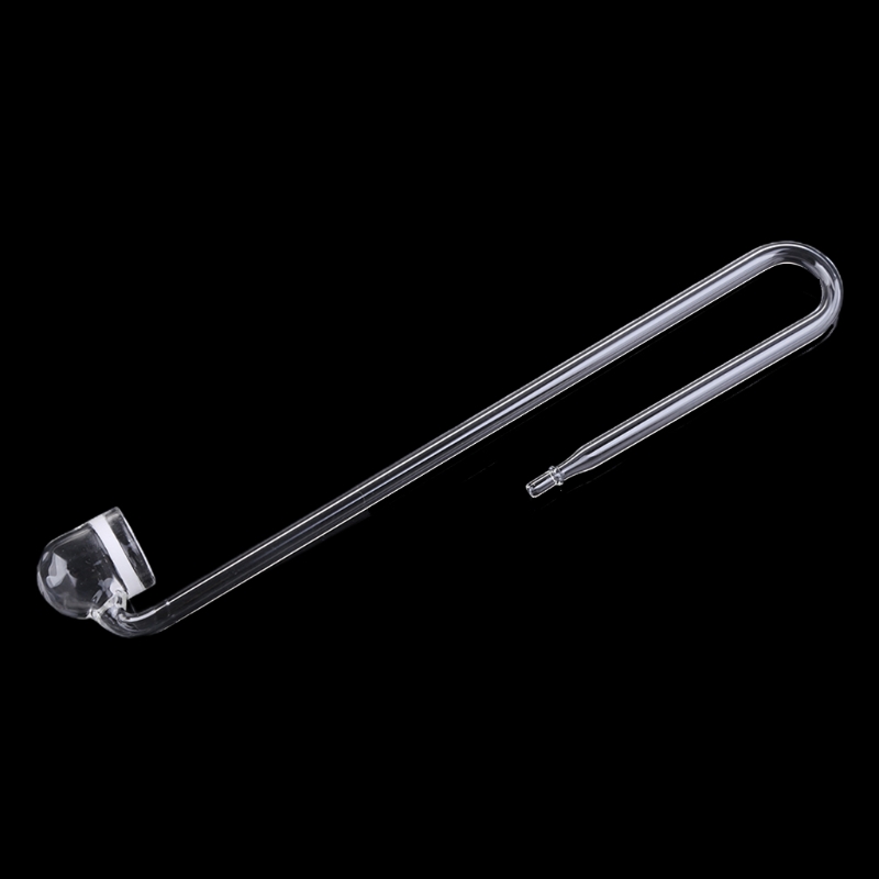 Aquarium Marine Plants - Glas CO2 Diffuser Transparant Verstuiver U-vorm