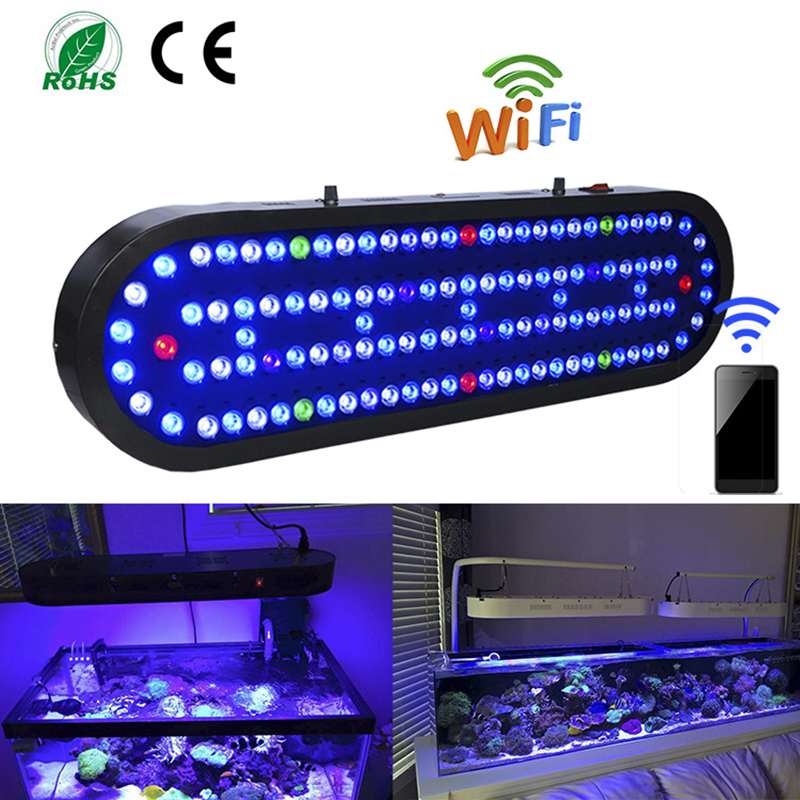Marine Aquarium App - WiFi APP Afstandsbediening LED Aquariumlamp 300W