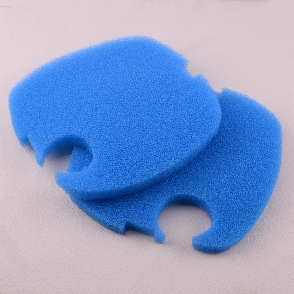 Marine Aquarium Design - LETAOSK 2 Stuks Blauw Aquarium Filter