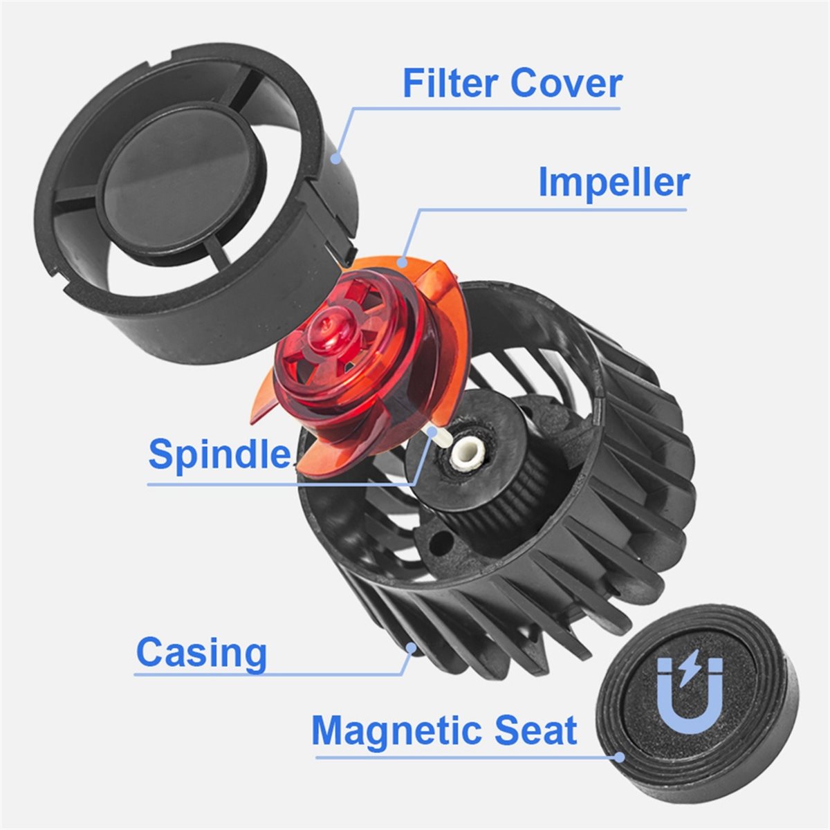 Powerhead Wave Maker - NIEUWE Vis Magnetische Aquarium Wave Maker