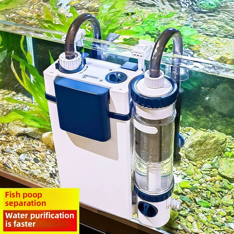 Marine Aquarium Design - SUNSUN nieuwe aquarium filter YBF-500 zuurstof