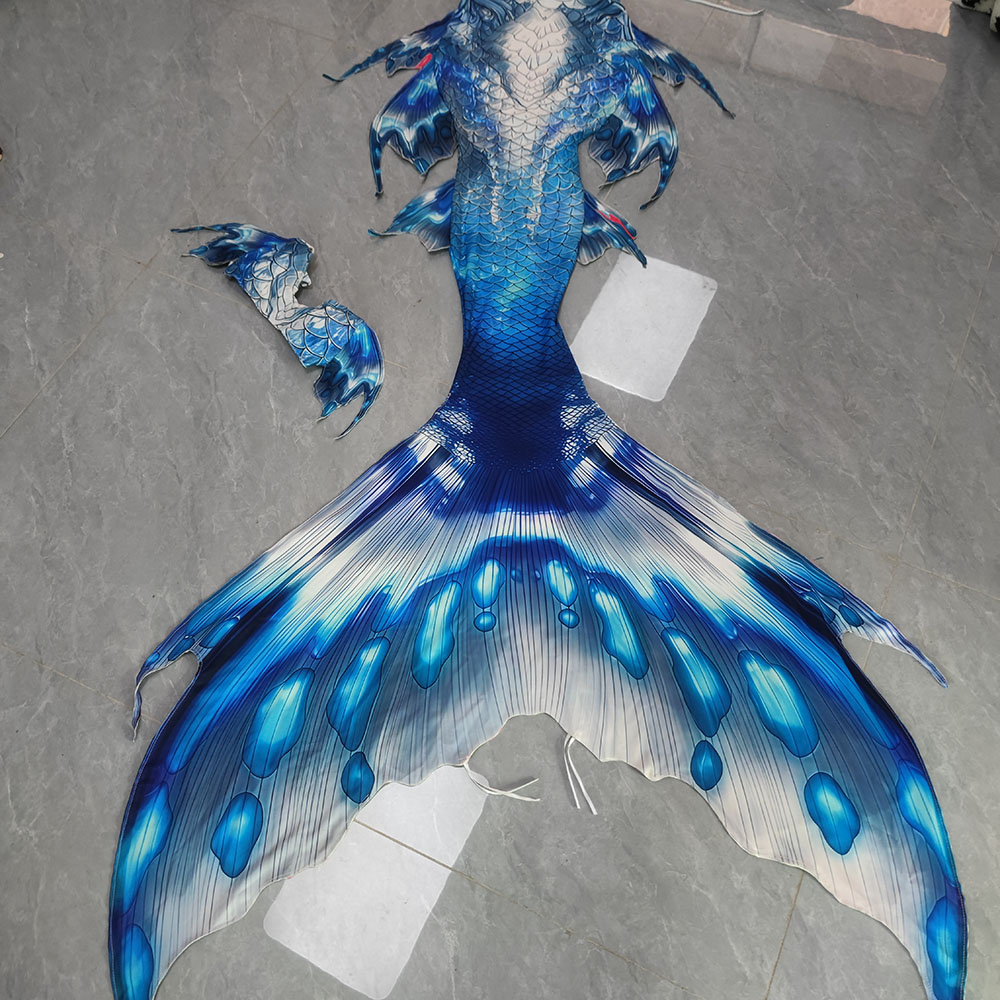 Aquarium & Marine Museum Kota Kinabalu - Originele kleurrijke zeemeerminstaart op maat gemaakt