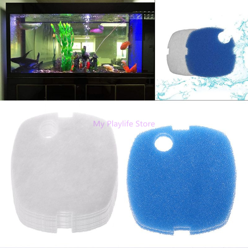 Marine Aquarium Design - 10 Stuks Aquarium Filter Pads Spons