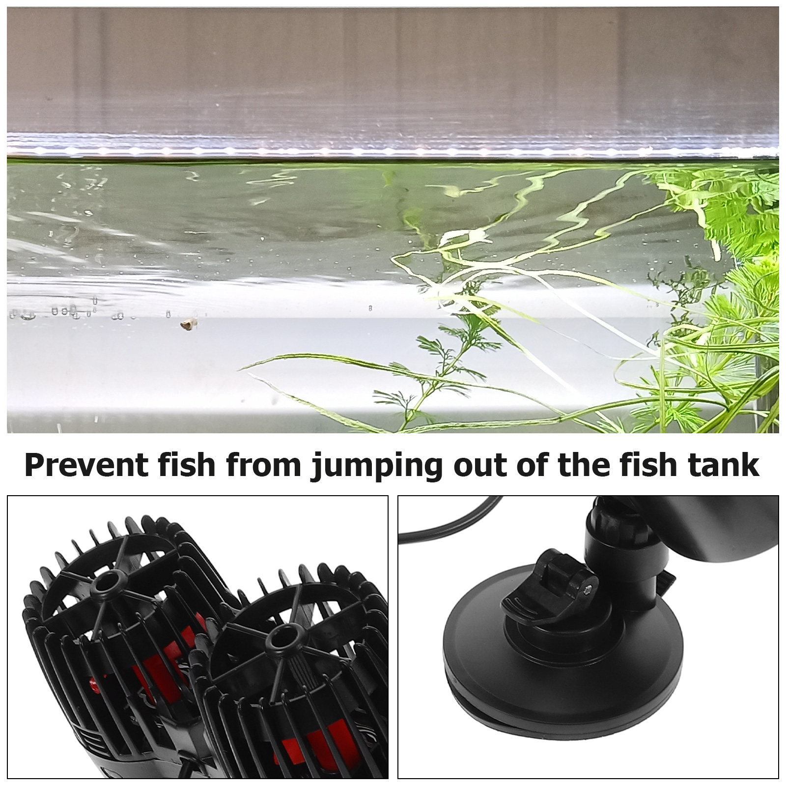 Dubbelkopige aquariumwaterpomp - Powerhead Wave Maker recensie en prijs