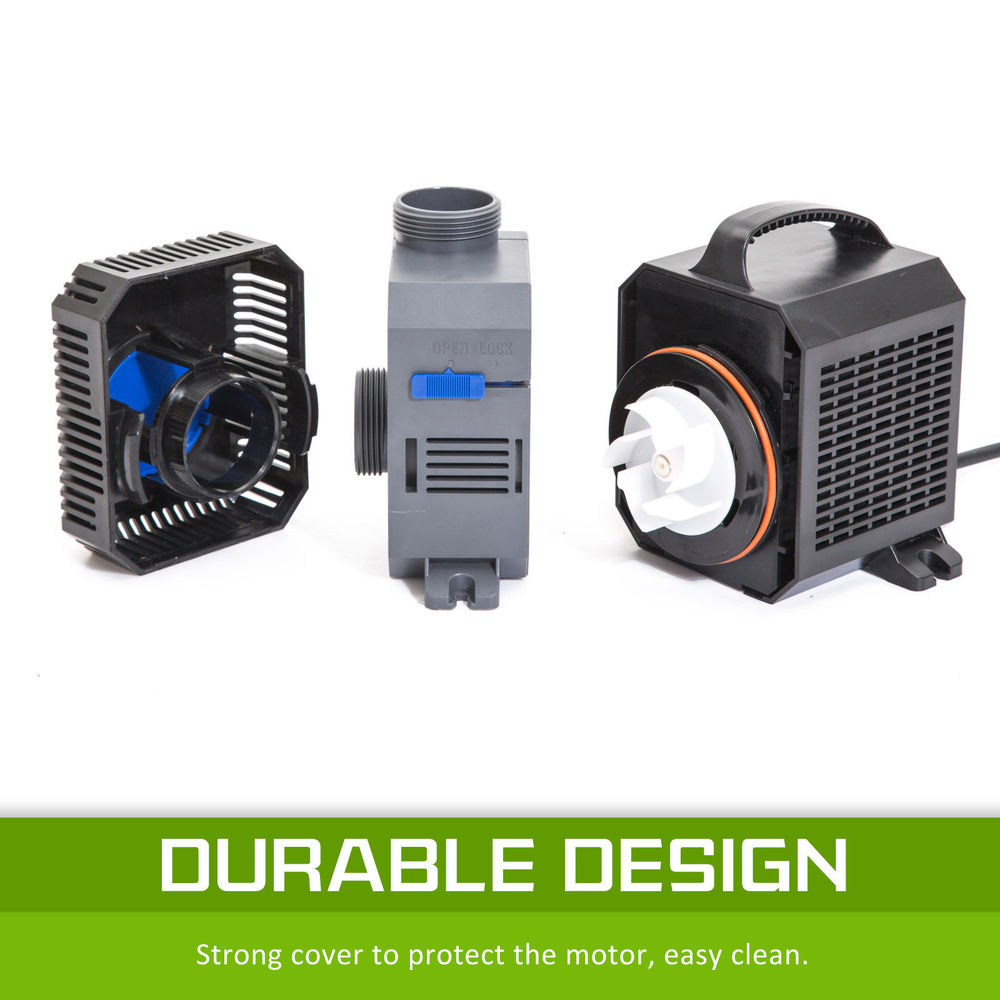 Sunsun ECO vijverpomp, 10000-1 - Marine Aquarium Design recensie en prijs