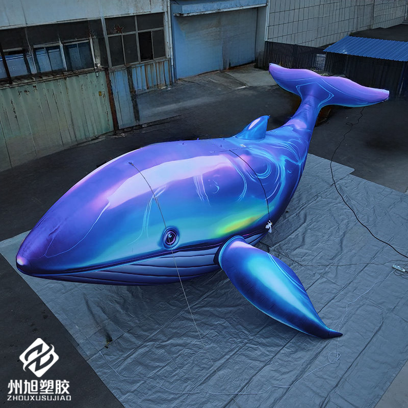 Opblaasbare blauwe walvis, geb - Marine Aquarium Used recensie en prijs