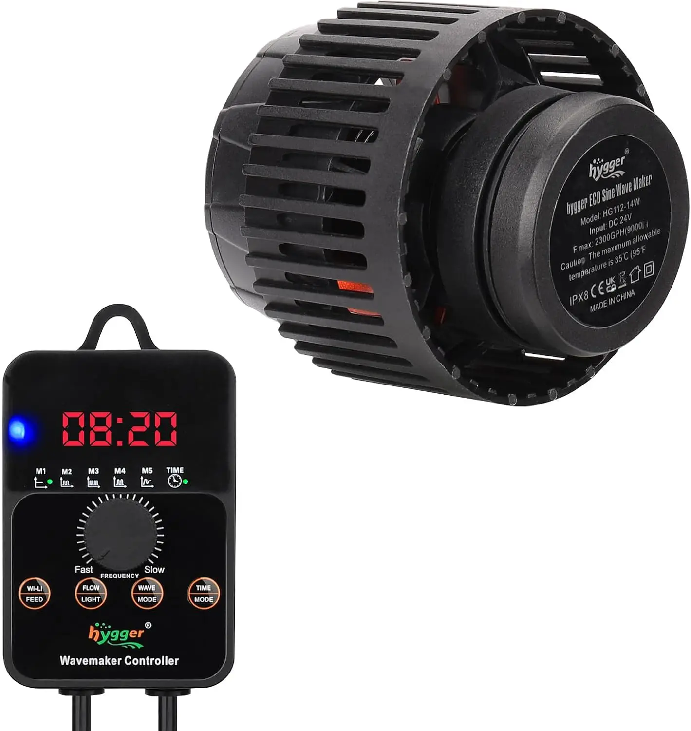 Instelbare Aquarium Golfmaker  - Powerhead Wave Maker recensie en prijs