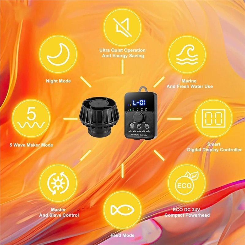 DTA4-Aquarium Wave Maker 2100G - Powerhead Wave Maker recensie en prijs