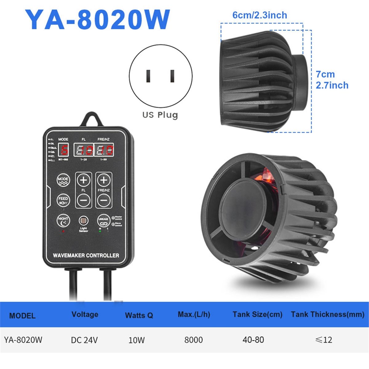 NIEUWE Vis Magnetische Aquariu - Powerhead Wave Maker recensie en prijs