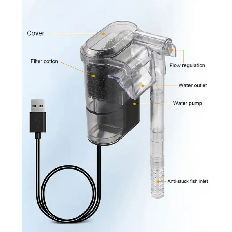 Nieuw hangend filter voor aqua - Marine Aquarium Uv Filter recensie en prijs