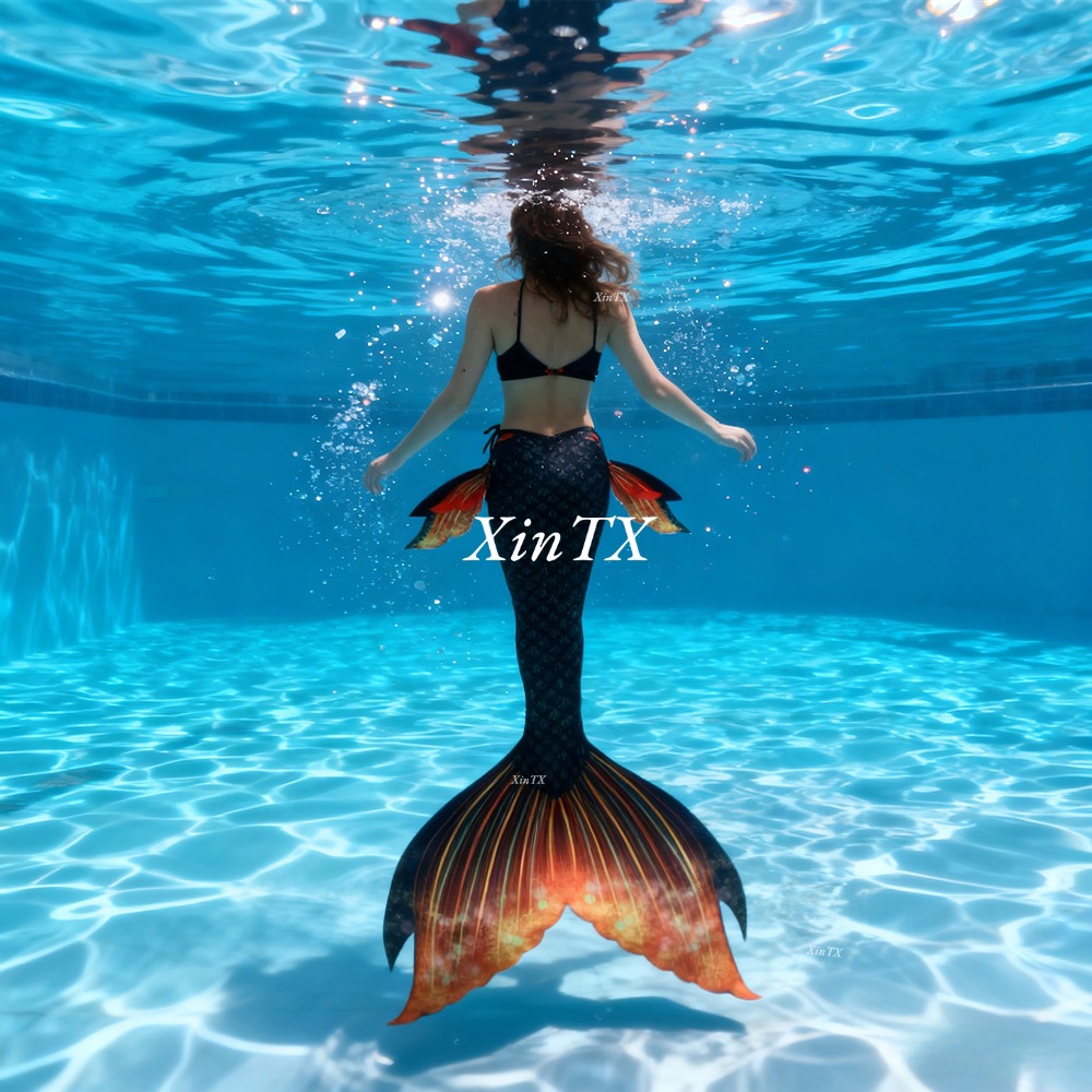 Volwassen zeemeerminstaartzwem - Aquarium & Marine Museum Kota Kinabalu recensie en prijs