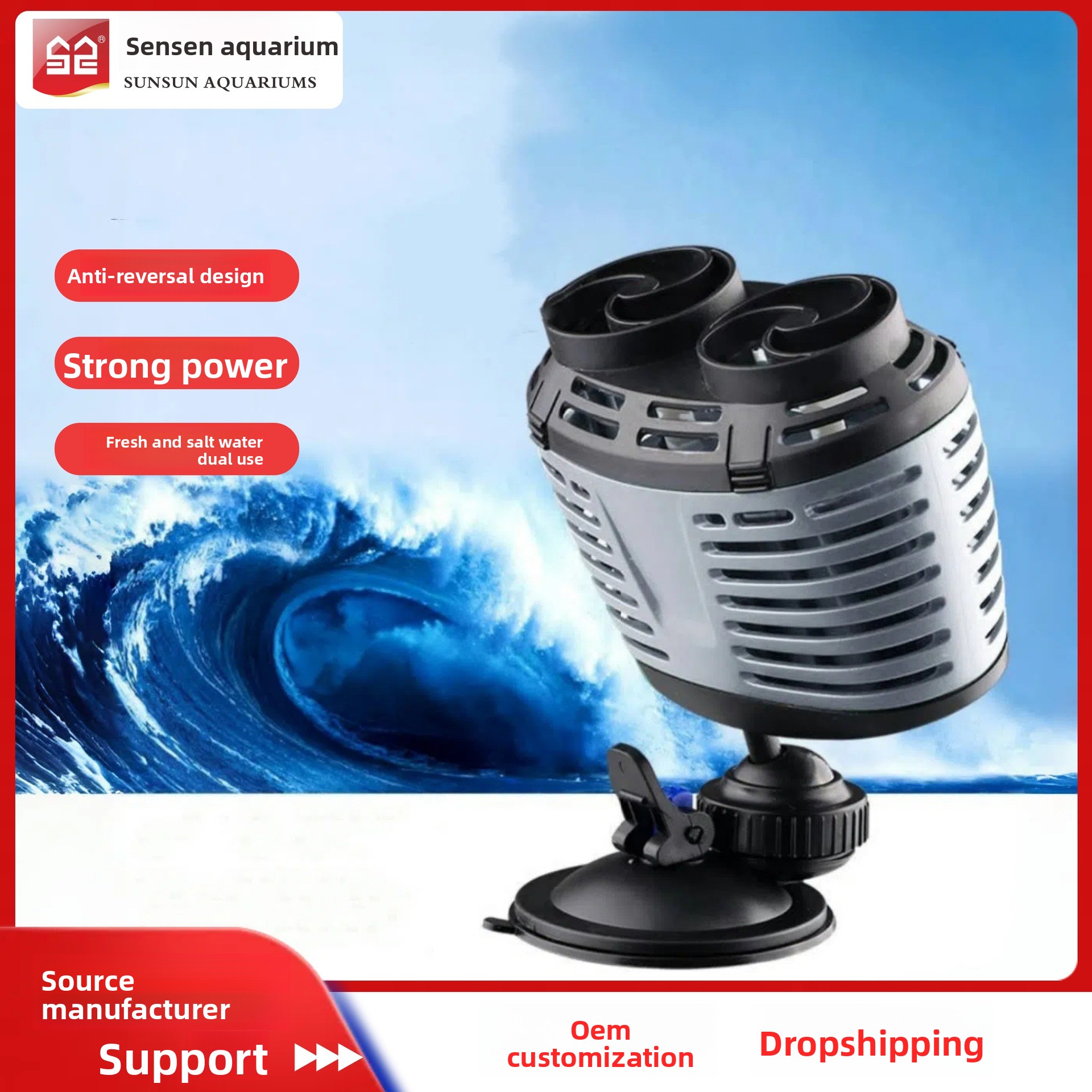 JIALU Ultra Stille Mini Aquari - Powerhead Wave Maker recensie en prijs